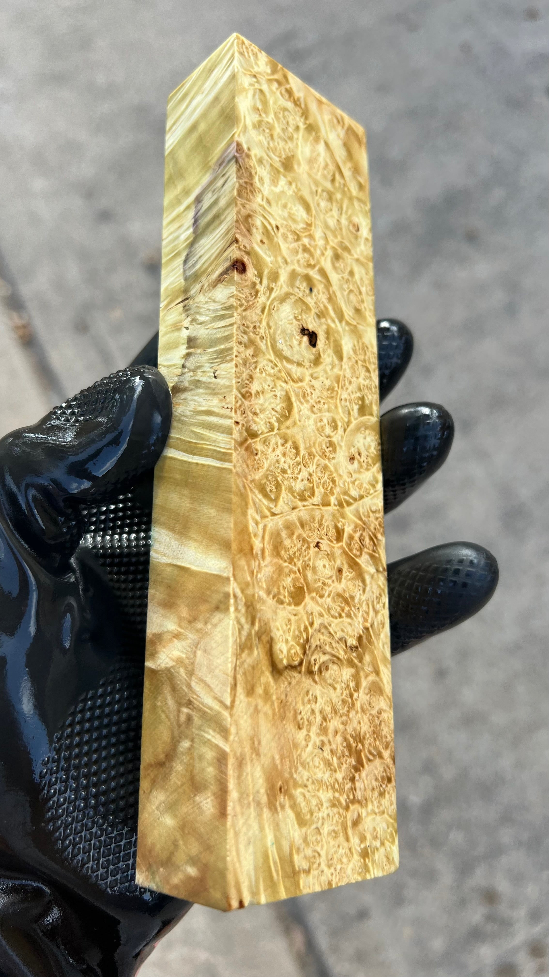 Box Elder Burl Block BEBB-143 (Stabilized)
